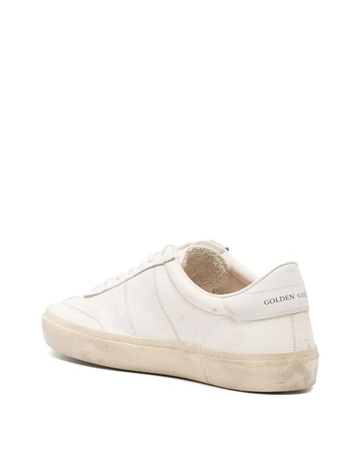 Golden Goose Deluxe Brand White Soul-Star Leather Sneakers for men