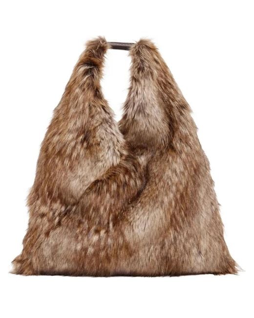MM6 by Maison Margiela Brown "Classic Japanese" Handbag