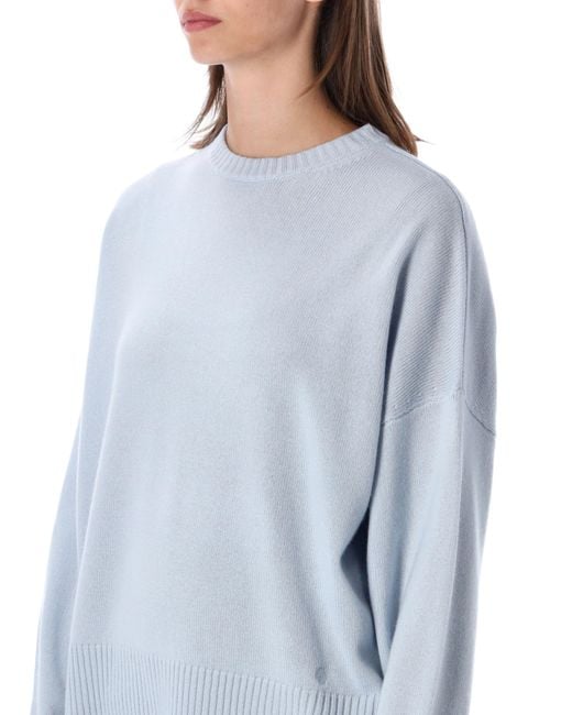 Loulou de Saison Blue Anton Cashmere Sweater
