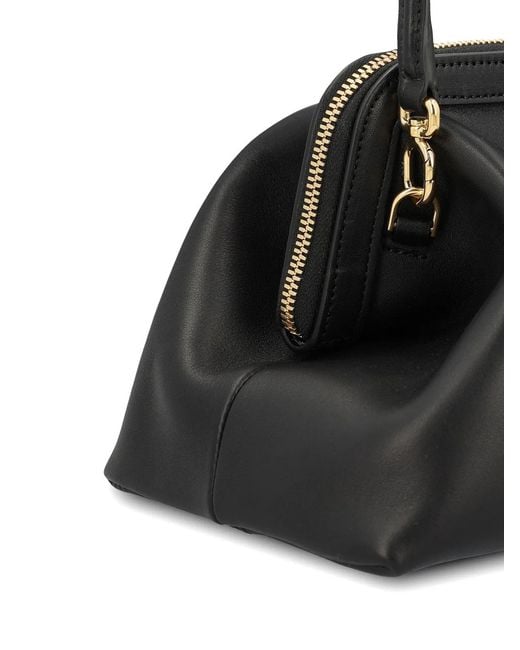 Céline Black Small Doctor Leather Cross Body Bag