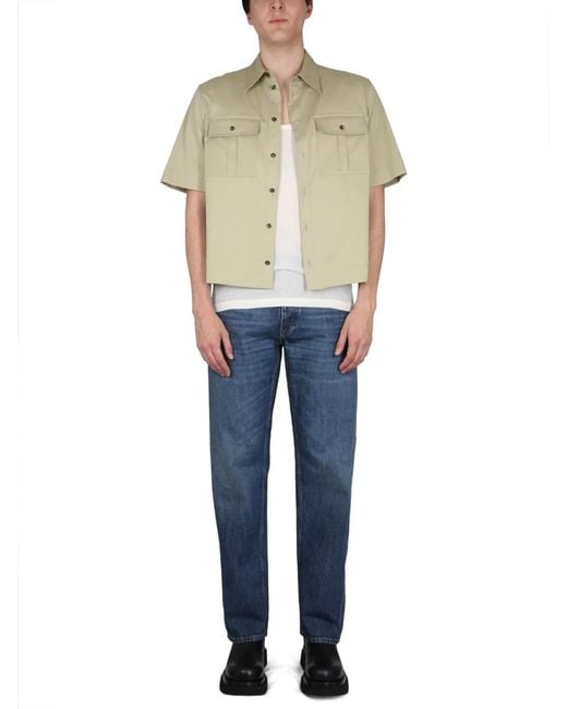 Bottega Veneta White Cotton Tank Top for men