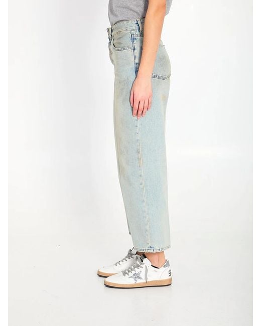 Haikure Blue Betty Soft Stained Sky Denim Pants