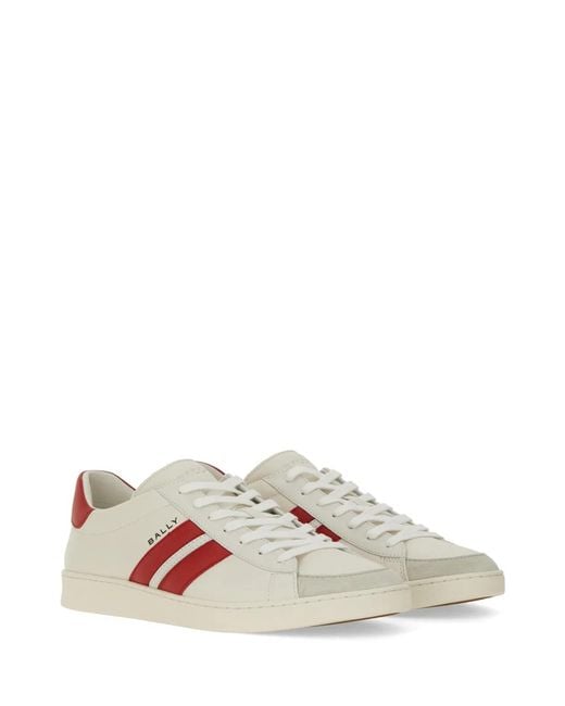 Bally White Tyger Sneaker for men