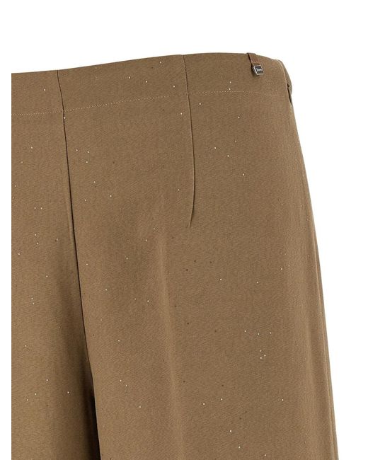 Herno Natural Micro Sequin Pants