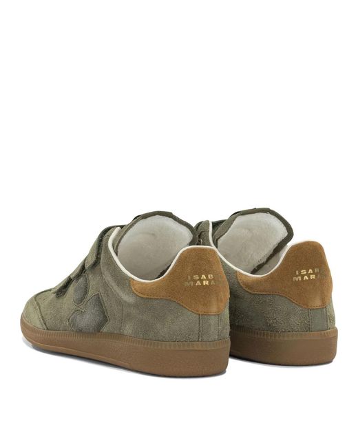 Isabel Marant Green "Beth" Low-Top Sneakers