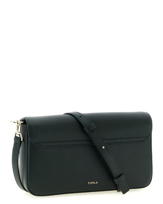 Furla Gray Iride' Small Crossbody Bag
