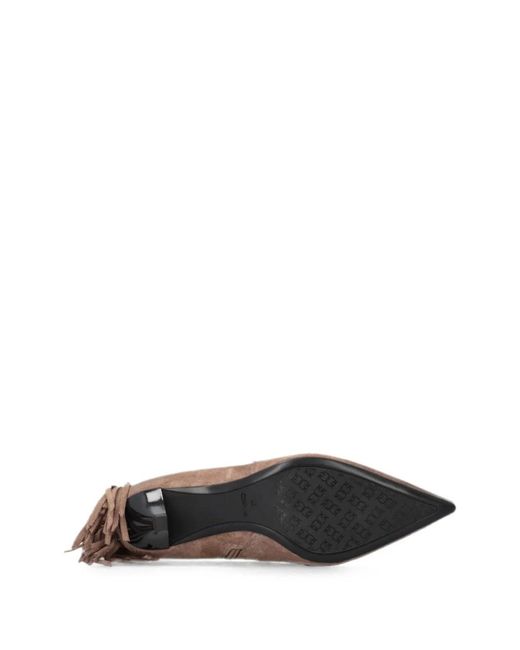 Pinko Brown Flat Shoes