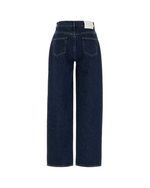 Loulou de Saison Blue Samur Lds Straight Leg Jeans
