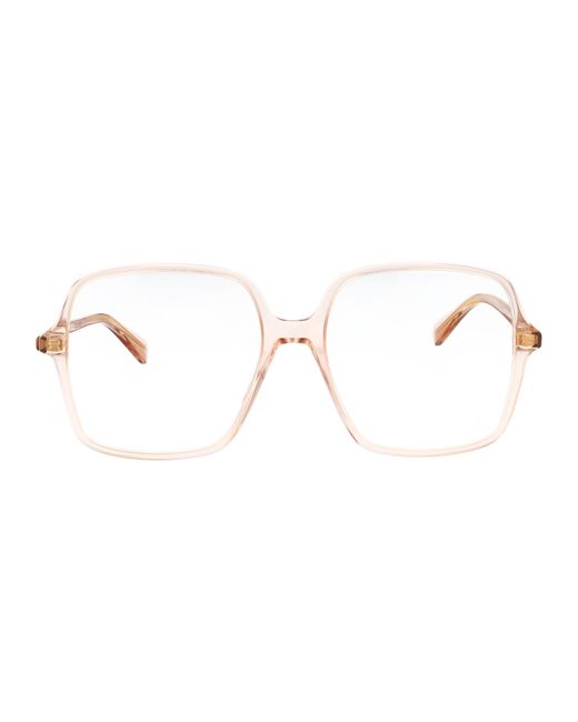 Gucci White Nude Acetate Optical Glasses