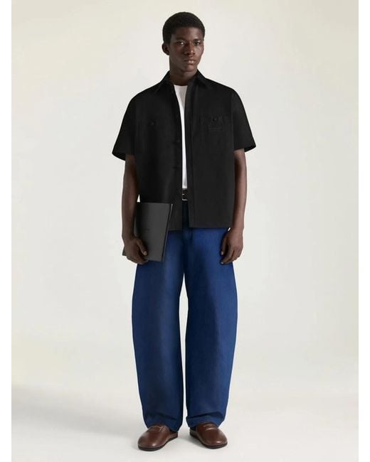 Givenchy Black Short Sleeves Shirt for men