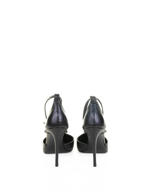 Chantal White Nappa Leather Pump