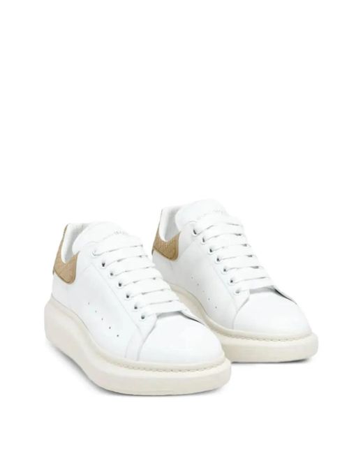 McQueen White Oversized Sneakers for men