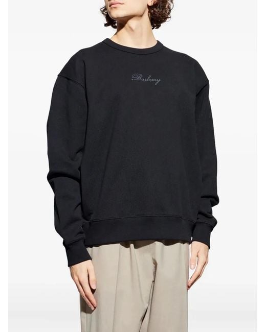 Burberry Blue Sweatshirt Rowan Bby for men