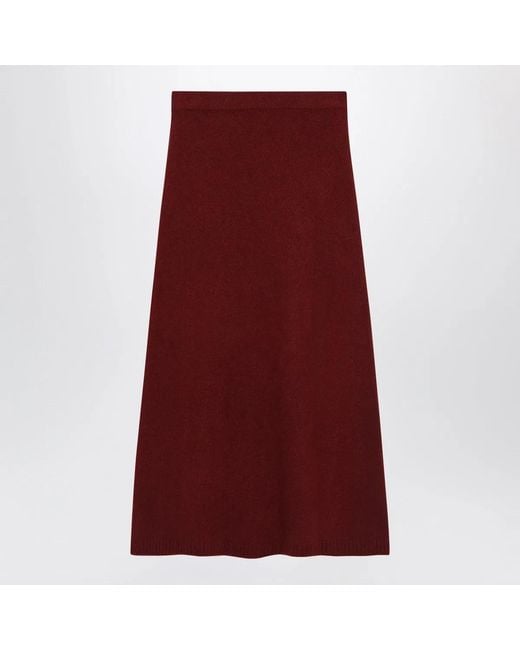 Max Mara Red Raspberry Skirt