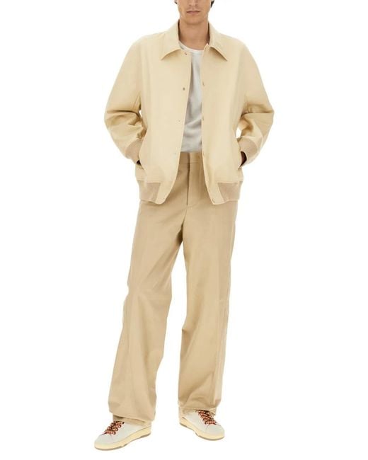 Lanvin Natural Buttoned Jacket for men