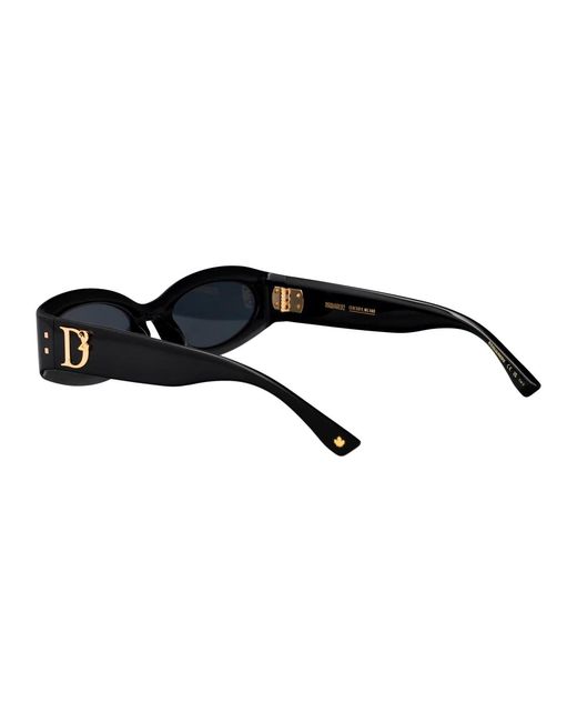 DSquared² Black Acetate Sunglasses