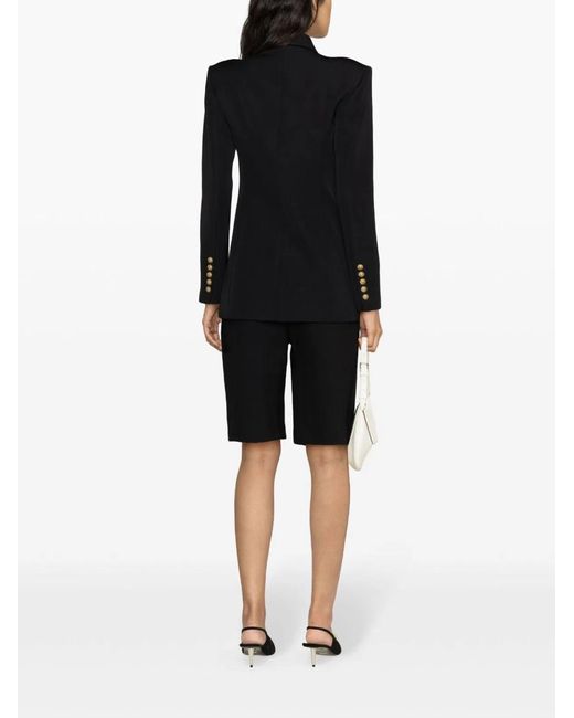 Balmain Black Single-Breasted Jacket
