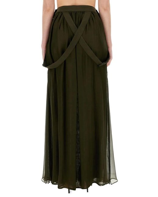 Max Mara Green Jedy Skirt