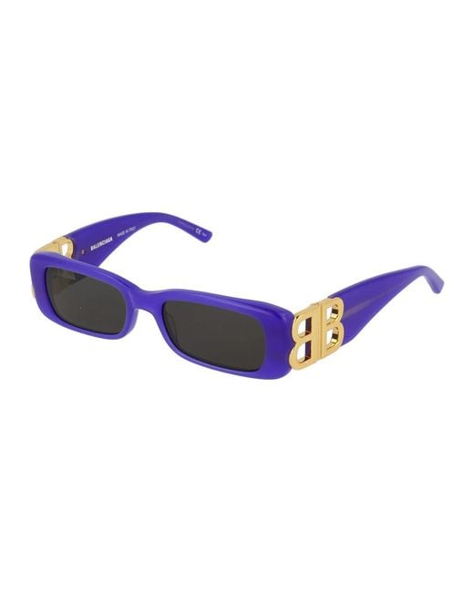 Balenciaga Blue Acetate Sunglasses