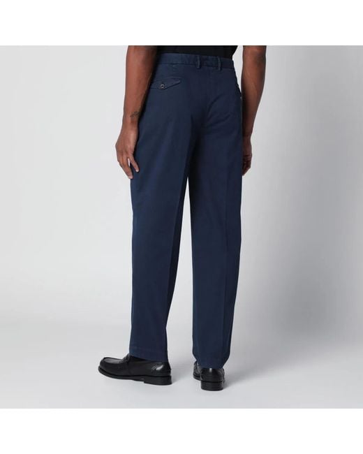 Santaniello Blue Trousers for men