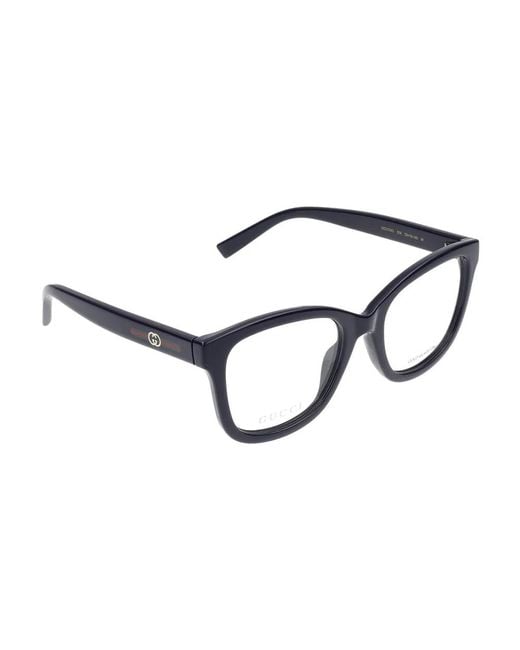 Gucci Black Eyeglasses Gg2104O 004 Transparent/19/140