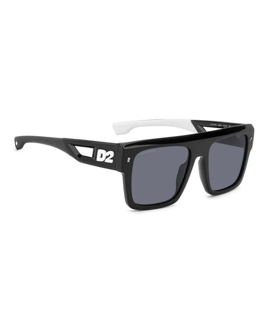 DSquared² Black D2 0127/S 80S(Ir) for men