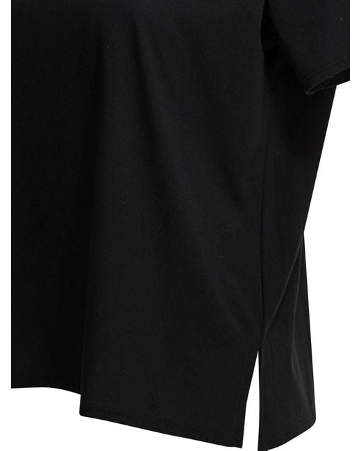 Loulou de Saison Black Cotton T-Shirt