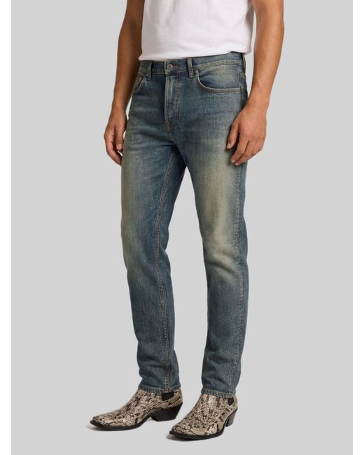 Dior Blue Long Skinny Jeans for men