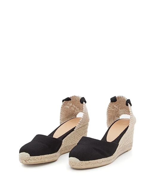 Castaner Black Castañer Carina Espadrilles