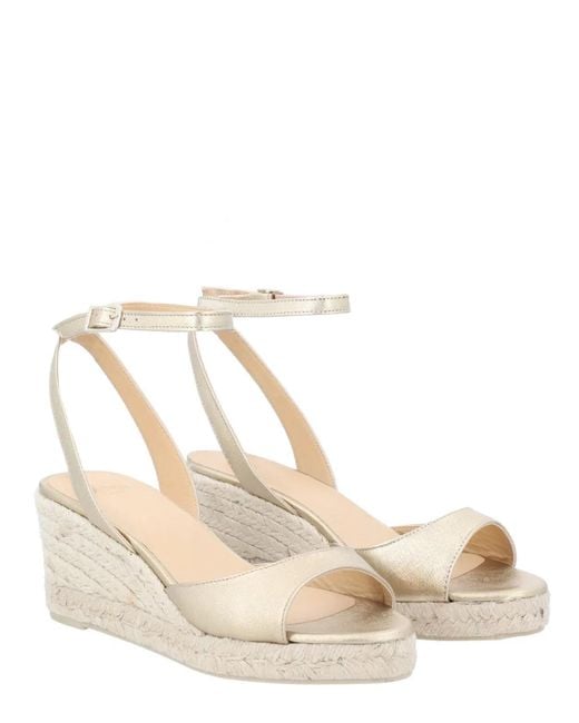 Castaner Natural Castañer Ovine Leather Sandals