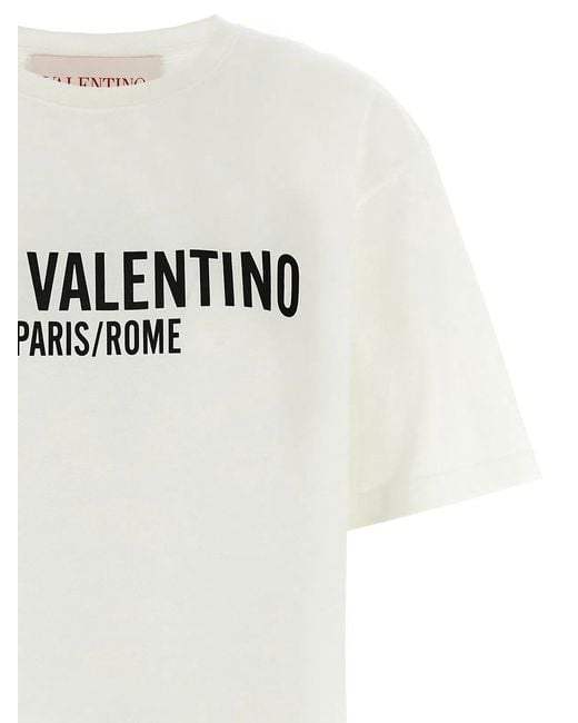 Valentino Garavani White 'Chez T-Shirt