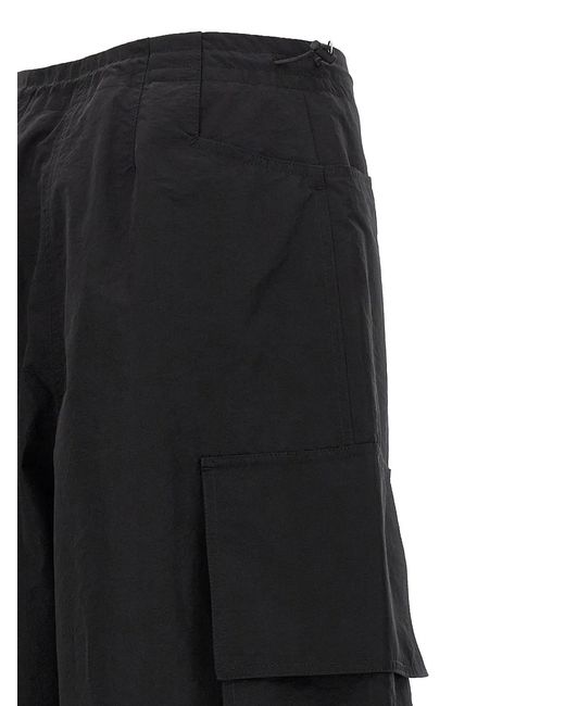 Palm Angels Black Parachute Pants