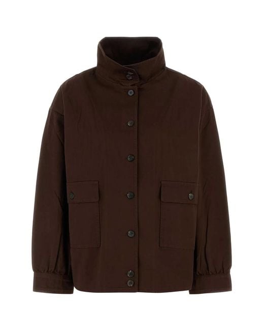 Prada Brown Gabardine Jacket
