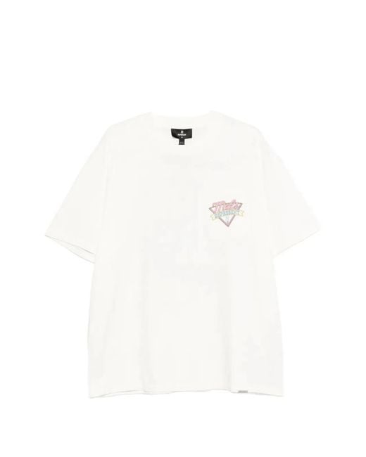 Represent White "Mel's Dinner" T-Shirt for men