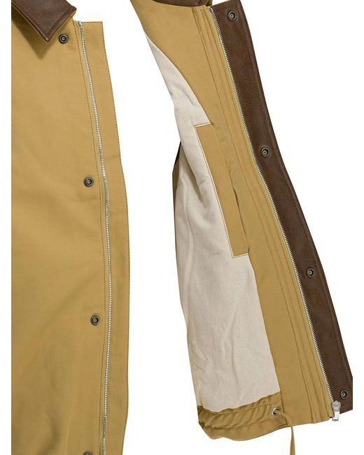 Acne Green Organic Cotton Jacket for men