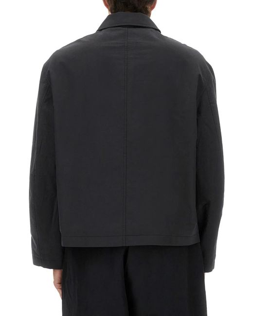 Studio Nicholson Black Harrington Jacket With Zipper for men