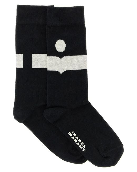 Isabel Marant Black 'Nesson' Socks
