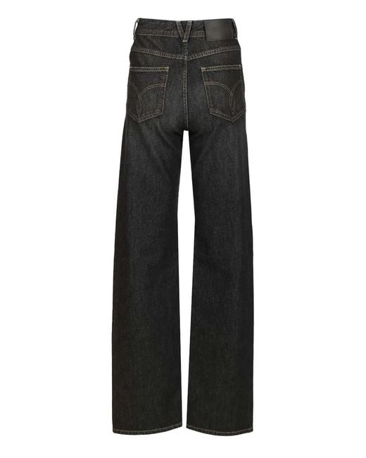 Versace Black Jeans With Studs