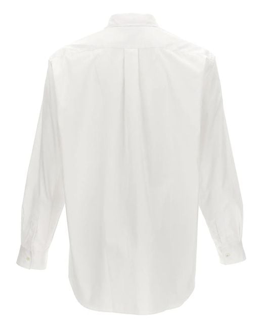 Comme des Garçons White Comme Des Garcons Shirt 'Forever' Shirt for men