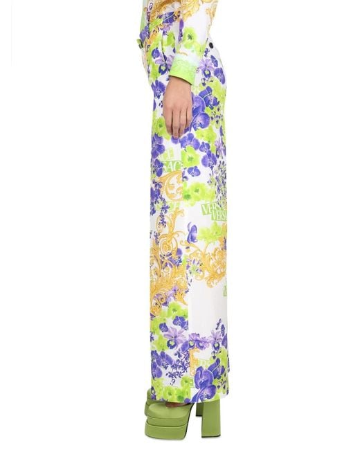Versace Multicolor Baroque Pants