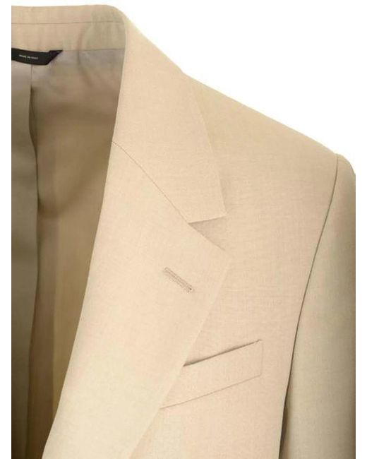 Fendi Natural Formal Jacket for men