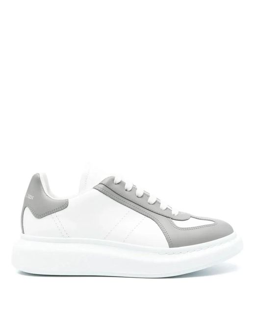 McQueen White Sneakers Oversized for men