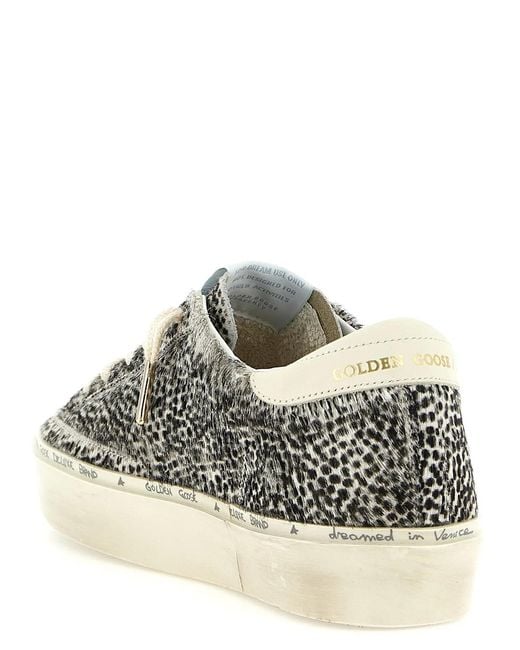 Golden Goose Deluxe Brand White 'Hi Star' Sneakers