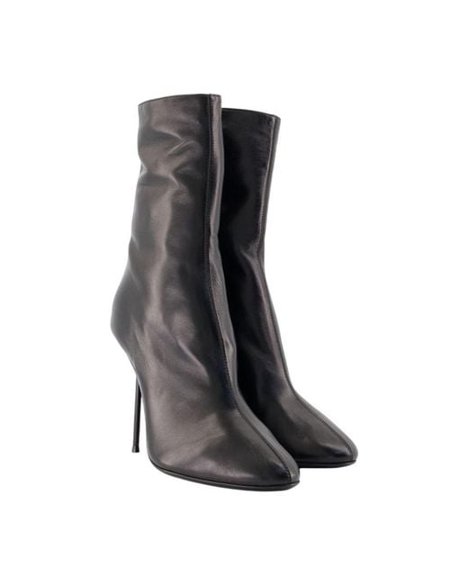 Paris Texas Black Lidia Ankle Boots
