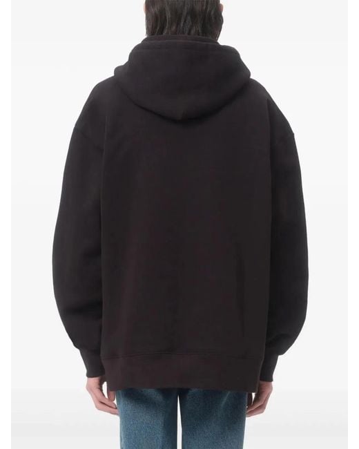 Valentino Black Sweatshirt With Le Chat De La Maison Patch for men