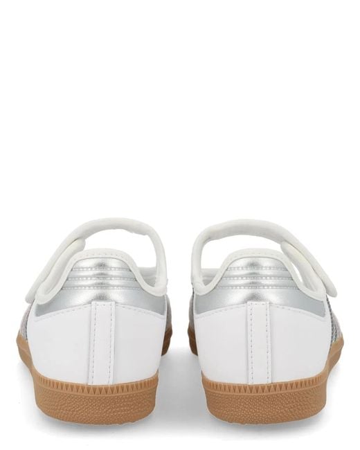 Adidas Originals White Samba Jane Sneaker