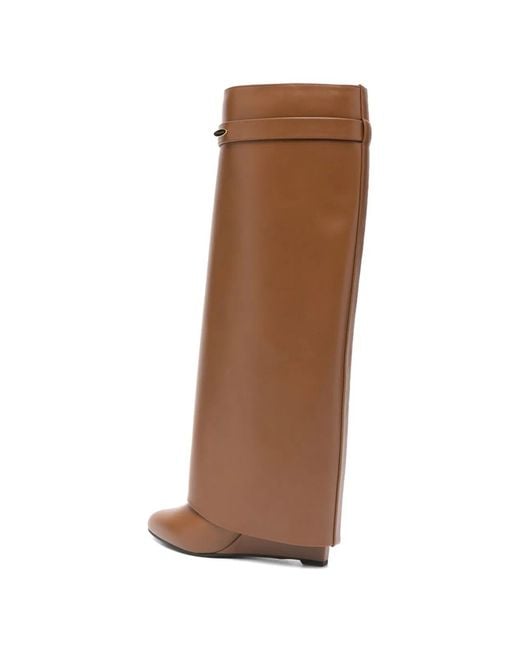 Givenchy Brown Tone Wedge Heels