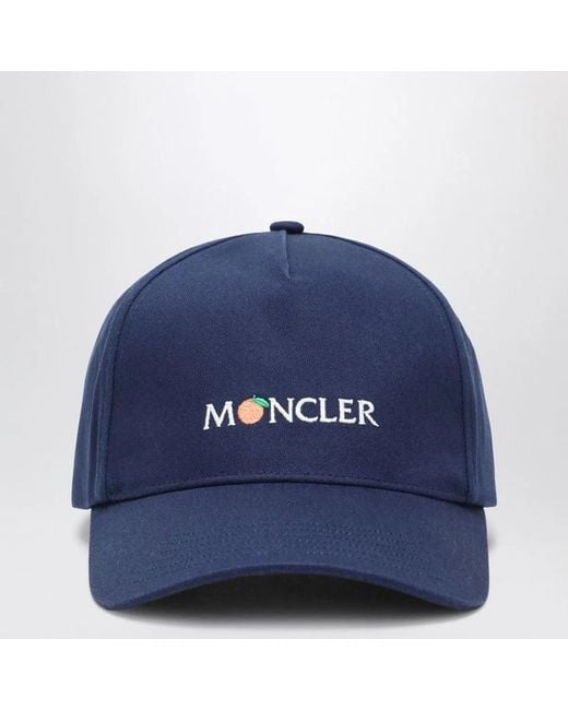 Moncler Genius Blue Baseball Cap for men