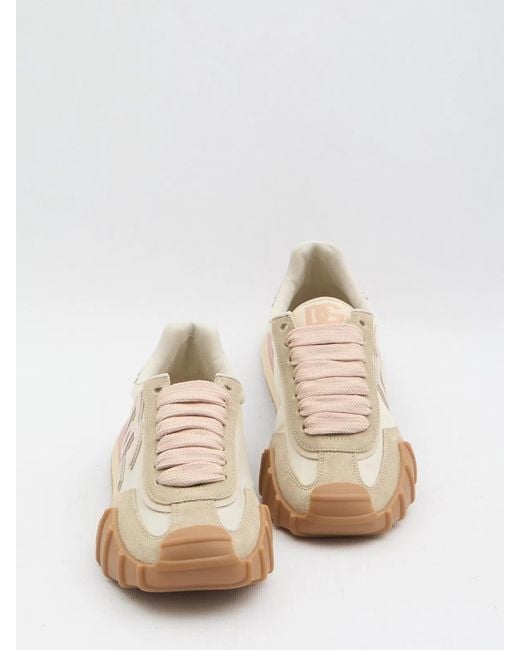 Dolce & Gabbana White Dolce & Gabbana Dg Athletic Sneakers