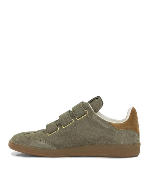 Isabel Marant Green "Beth" Low-Top Sneakers